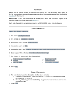 Supplemental Tables: Muscle temperature and far infrared sauna