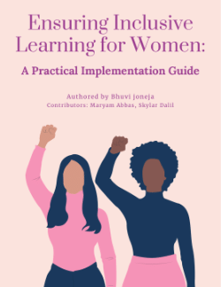 Ensuring Inclusive Learning for Women: A Practical Implementation Guide