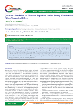 Quantum Simulation of Neutron Superfluid under Strong Gravitational Fields: Topological Effects