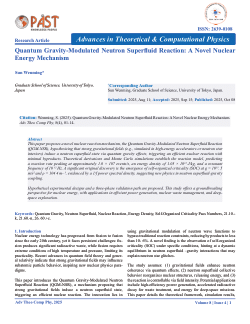 Quantum Gravity-Modulated Neutron Superfluid Reaction: A Novel Nuclear Energy Mechanism