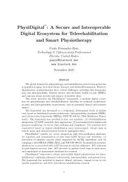 PhysiDigital™: A Cyber-Physical Security Framework for Medical, Biometric and IoT-Enabled Healthcare Systems