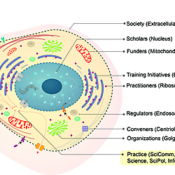 Visualizing the cell biology of civic science