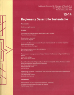 <b>Propuesta para recategorizar como Parque Nacional las Cascadas de Agua Azul, Chiapas, México</b> / Proposal to recategorize the Agua Azul Waterfalls, Chiapas, Mexico as a National Park