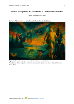 <b>Hermes Psicopompo: La Interfaz de la Conciencia Simbiótica</b>