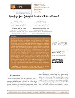 Beyond the Gaze: Automated Detection of Potential Areas of Interest On Visual Stimuli