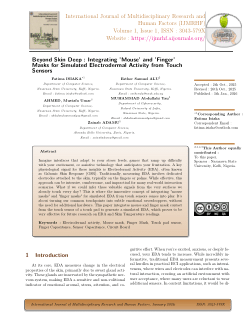 Beyond Skin Deep: Integrating ’Mouse’ and ’Finger’ Masks for Simulated Electrodermal Activity from Touch Sensors
