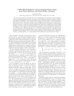 Unified Electromagnetic and Gravitational Interactions from Phase Harmony and Fermi-Walker Transport