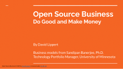 Open Source Business