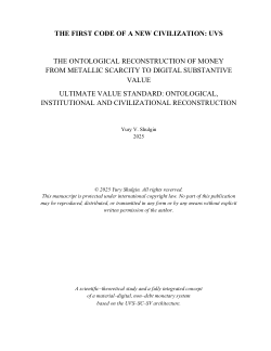 <b>The First Code of a New </b><b>Civilisation: UVS</b>