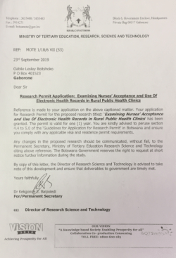 Nurses' Comfort-Levels with EHRs usage in Botswana's Resource Limited Settings