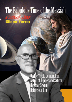 Eliseo Ferrer / The Fabulous Time of the Messiah.