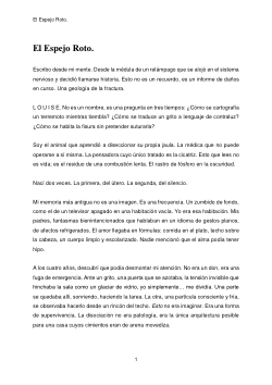<b>El Espejo Roto.</b>