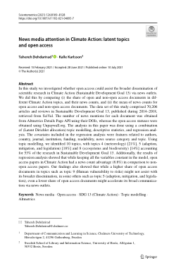 <b>Mapping Media Representations of Climate Change</b>