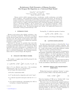 Evolutionary Field Dynamics of Human Societies: The Dragon–Bei Equation as a Universal Fluid Model