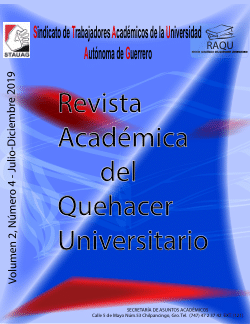 Puntos de Encuentro entre la Licenciatura en Gestión Turística con la Maestría en Gestión Sustentable del Turismo, UAGro.