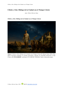Cibeles y Eón: Diálogo de la Ciudad con el Tiempo Celeste