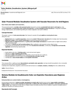 <b>Aerial Humidification and Micro-Desalination System for Ecosystem Expansion in Arid Regions / </b><b>With support tank in consolidation zones</b>