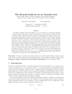 The Konrad backbone in an Amanda loop: Basel closure, Euler-Golden resonance, triadic spiral emergence, analytic closure canons, and a cubic linear-recurrence adapter