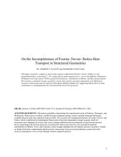 On the Incompleteness of Fourier-Navier-Stokes Heat Transport in Structured Geometries