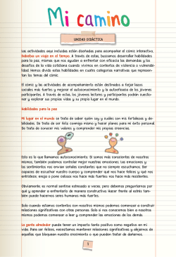 Mi Camino: Dabeiba, un viaje en el tiempo - Unidad Didáctica