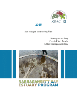 Seaweed Ecology & Assessment Collaborative (SEAC-RI): Macroalgae Monitoring Plan