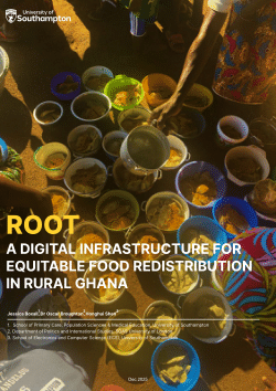 ROOT: A Digital Infrastructure for Equitable Food Redistribution in Rural Ghana.