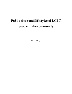 <p></p><b>A case study on lesbian, gay, bisexual, and transgender people in Bharatpur metropolitan</b>