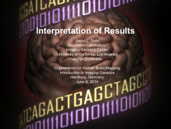 Interpretation of Results