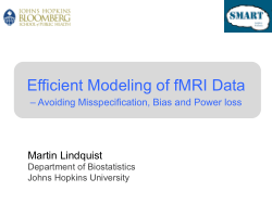 Efficient Modeling of fMRI Data