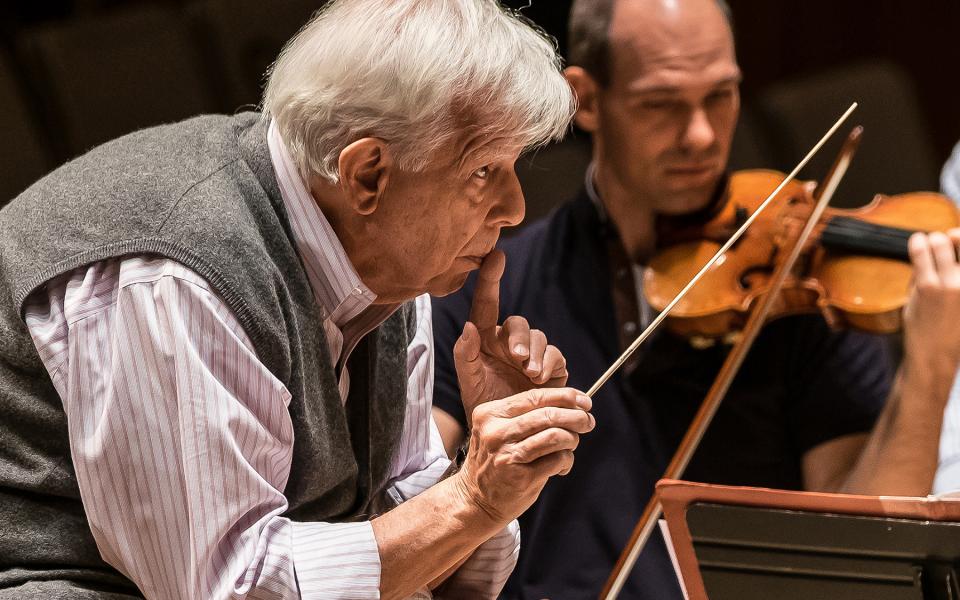 Christoph von Dohnanyi, credit Clive Barda Christoph von Dohnanyi