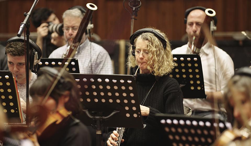 Philharmonia, Air Studios, credit Marina Vidor Philharmonia recording at Air Studios