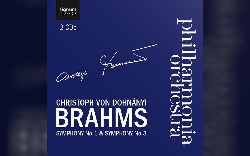 Brahms Symony No 1 & 3 Brahms Symony No 1 & 3 CD cover