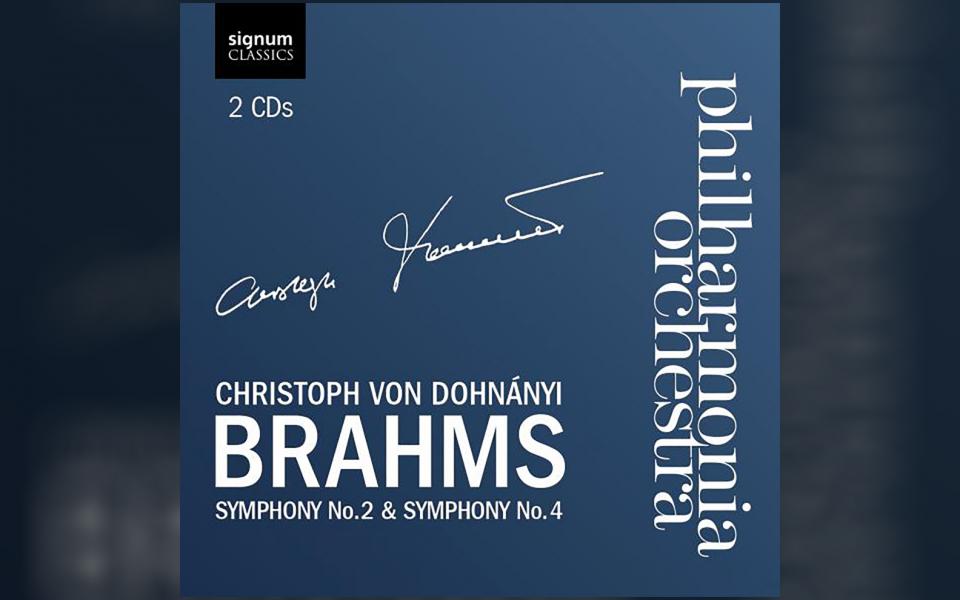 Brahms Symony No 2 & 4 Brahms Symony No 2 & 4 CD cover