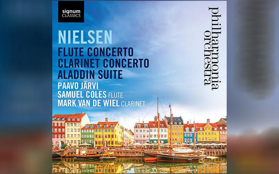 Nielsen: Flute Concerto; Clarinet Concerto; Aladdin Suite Nielsen: Flute Concerto; Clarinet Concerto; Aladdin Suite CD cover