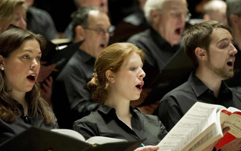 Bach Choir, credit Sim Canetty-Clarke Bach Choir