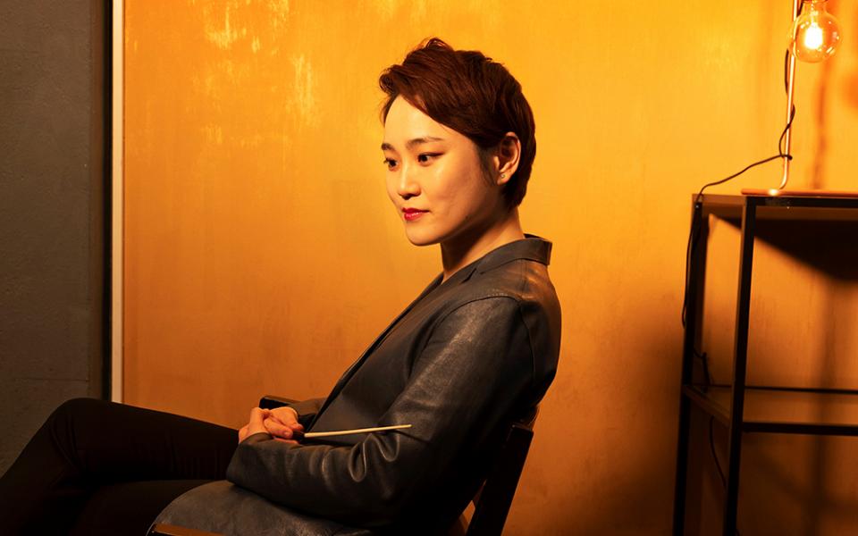 Han-Na Chang_credit Morten Krogvold Photo of conductor Han-Na Chang