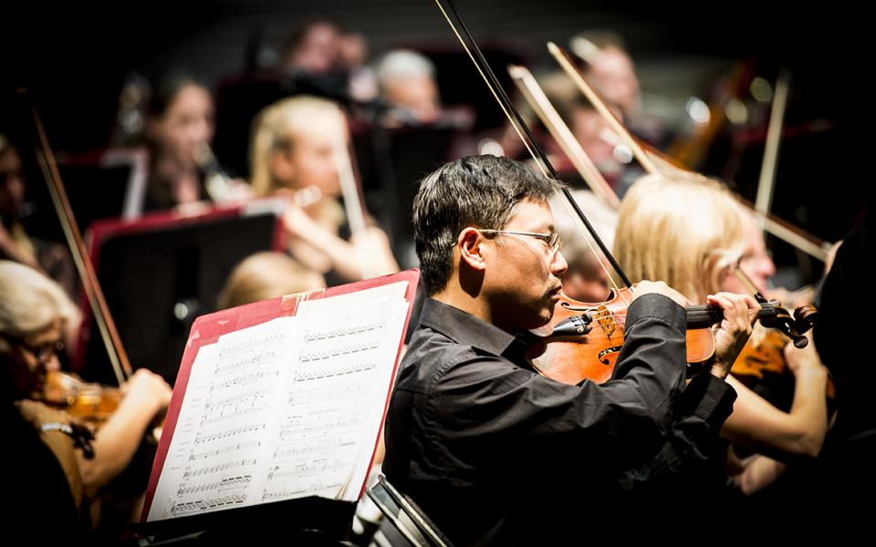 Philharmonia Orchestra_Soong Choo_credit Beth Walsh Photo of Philharmonia violinist Soong Choo