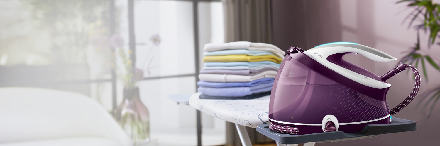 Philips Do 2 godzin ciągłego prasowania. Duży zbiornik wody 2,5 l
