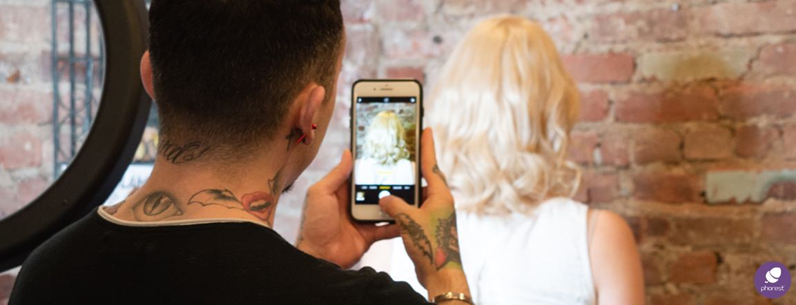 salon instagram profile