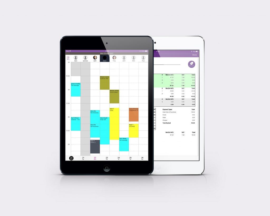 Salon App for iPad & Android Tablet Phorest Go App