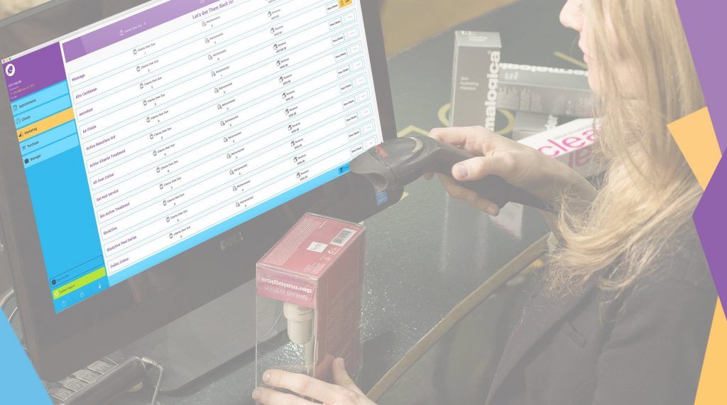 Salon point of sale system