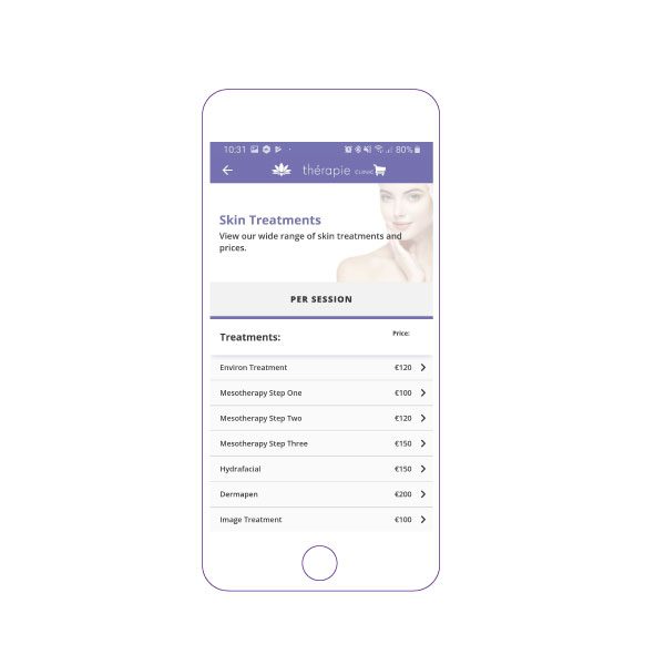 branded salon app