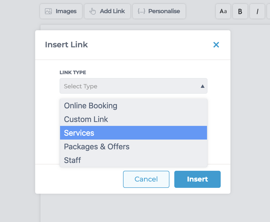 personalise emails and links