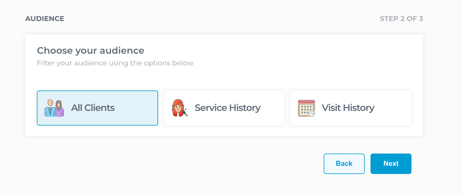 segment your clients