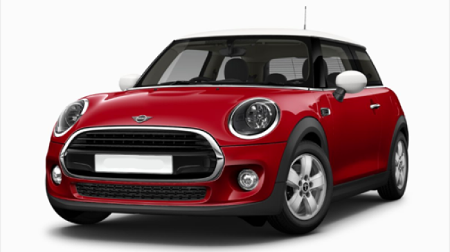 Blazing Red métallisé/toit blanc