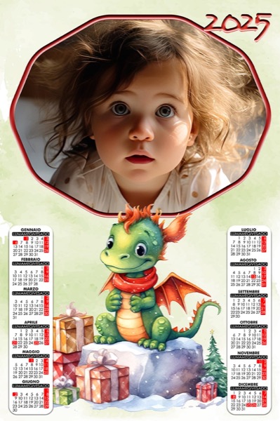 Visuazza il modello Calendario 2025