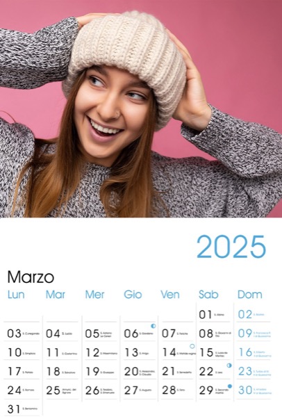 Visuazza il modello Calendario 2025