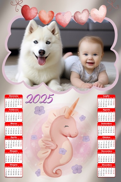 Visuazza il modello Calendario 2025