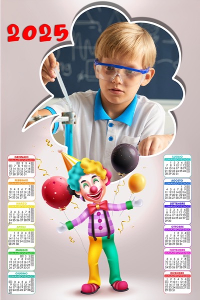 Visuazza il modello Calendario 2025