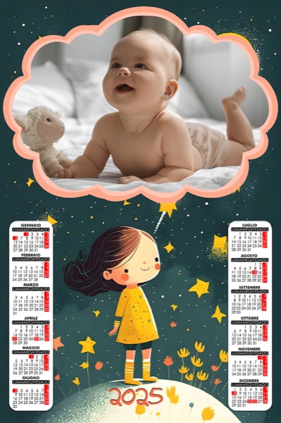 Visuazza il modello Calendario 2025